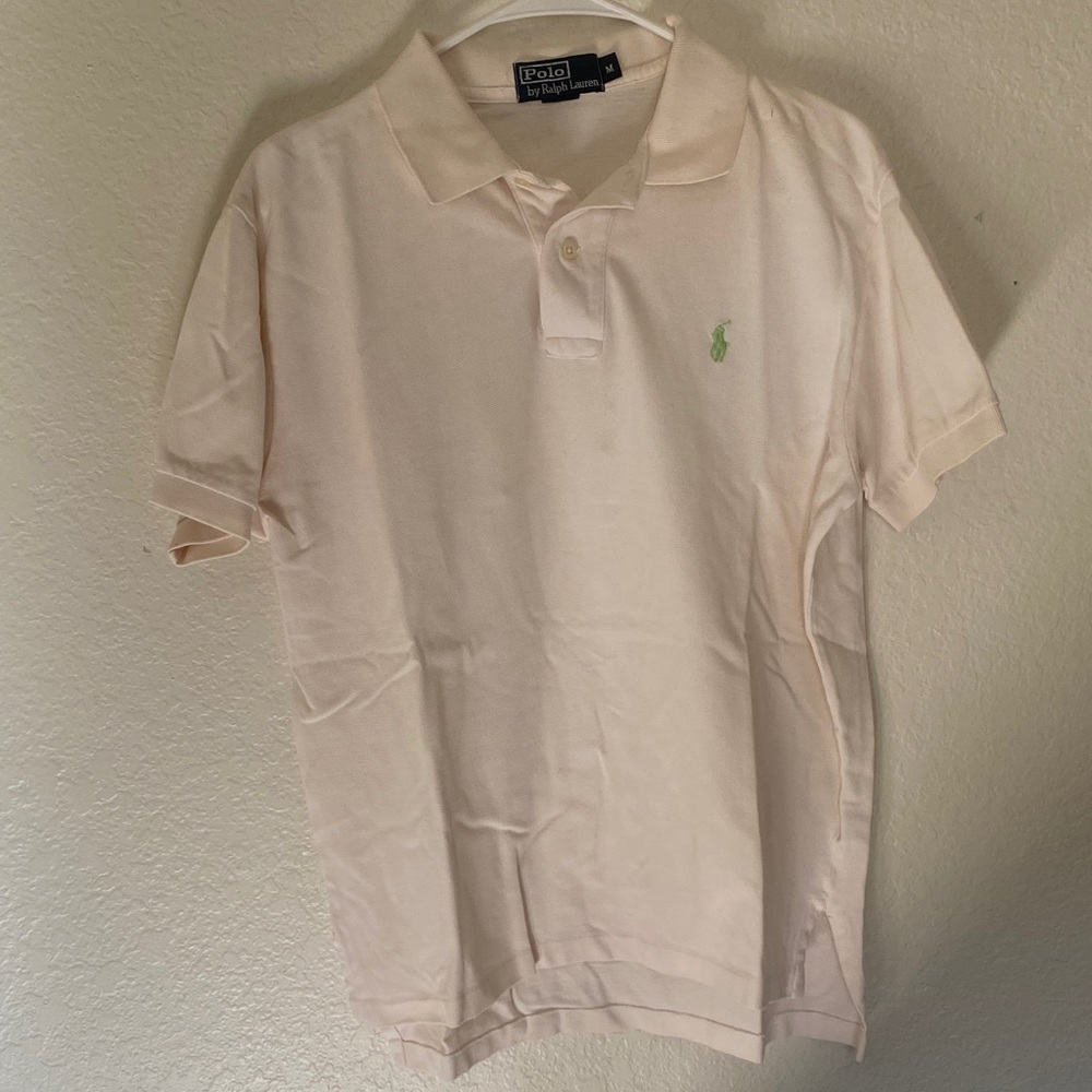 Ralph Lauren Light Cream Polo Shirt